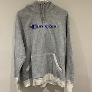 grey champion hoodie